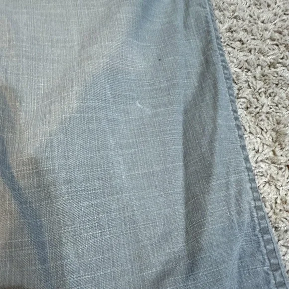 Toad&Co Pants Mens 32 Gray Insect Shield Repellent Chino Outdoor Hiking - Picture 7 of 8